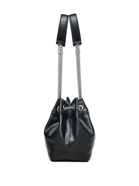 Marc Jacobs The Leather Chain Sack bag - Black