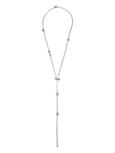 Jil Sander knot-details chain necklace - Silver
