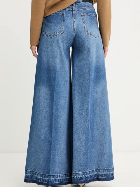 Silvian Heach jeansy LUCAS damskie kolor niebieski GPA25103JE