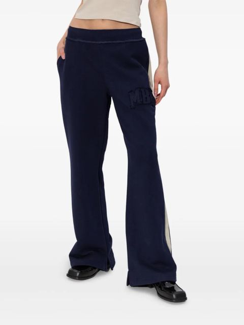 MISBHV logo-patch track pants - Blue