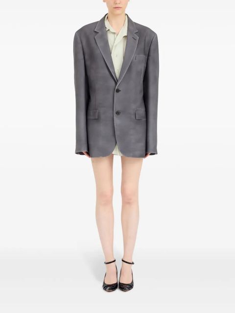 Maison Margiela four-stitch blazer - Grey