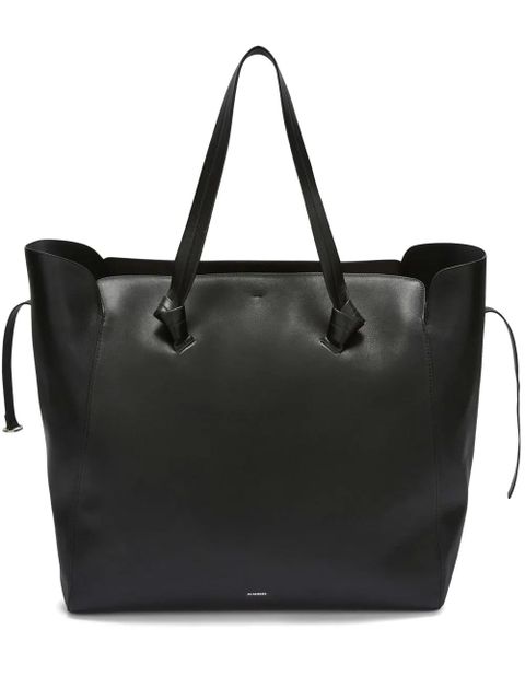 Jil Sander medium knot-embellished tote bag - Black - zdjęcie produktu nr 1