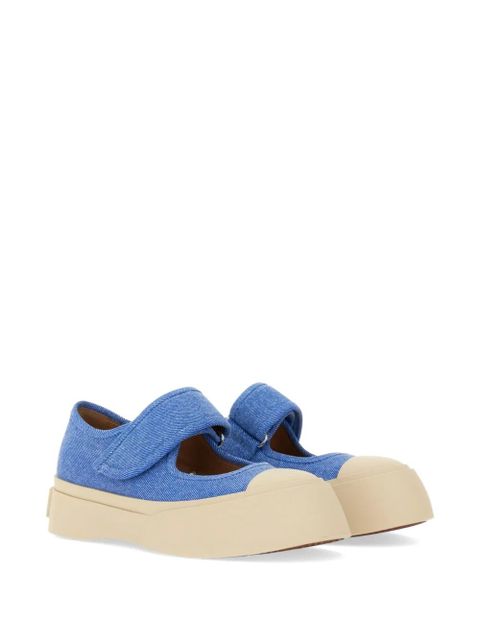 Marni denim touch-strap loafers - Blue - zdjęcie produktu nr 2