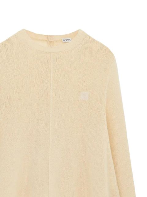 LOEWE logo cashmere sweater - Neutrals - zdjęcie produktu nr 2