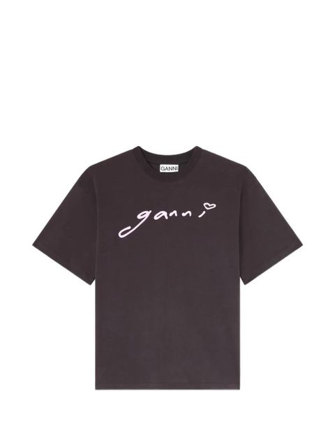 GANNI signature T-shirt - Grey - zdjęcie produktu nr 1