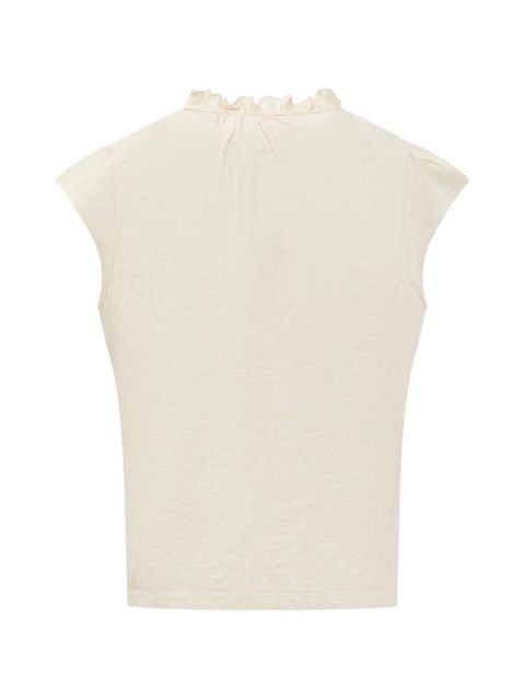 Ba&Sh Very ruffled blouse - Neutrals - zdjęcie produktu nr 2