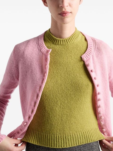 Prada cashmere cardigan - Pink