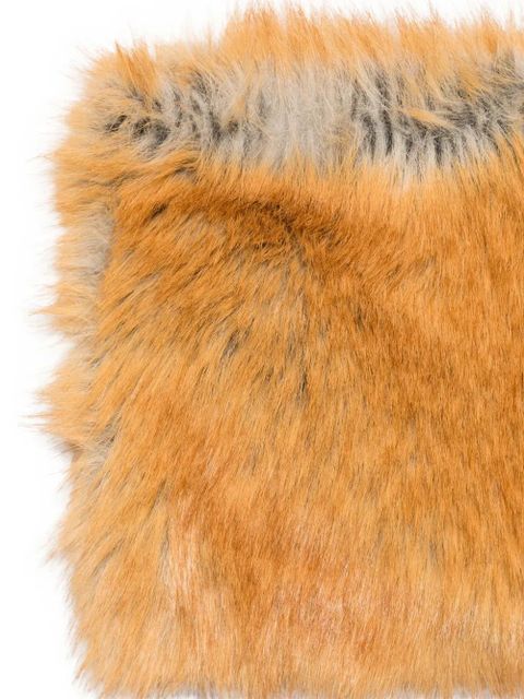 The Frankie Shop Ginevra faux-fur scarf - Brown - zdjęcie produktu nr 2