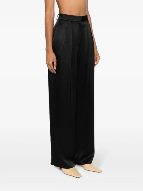 Nanushka straight-leg trousers - Black