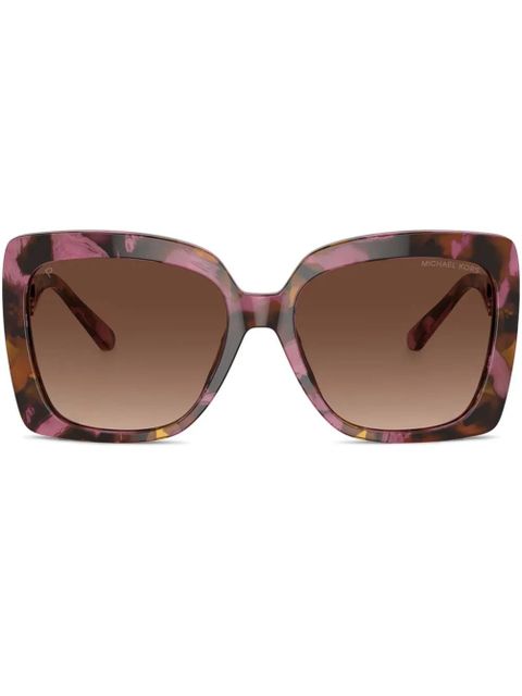 Michael Kors oversize-frame sunglasses - Brown - zdjęcie produktu nr 1