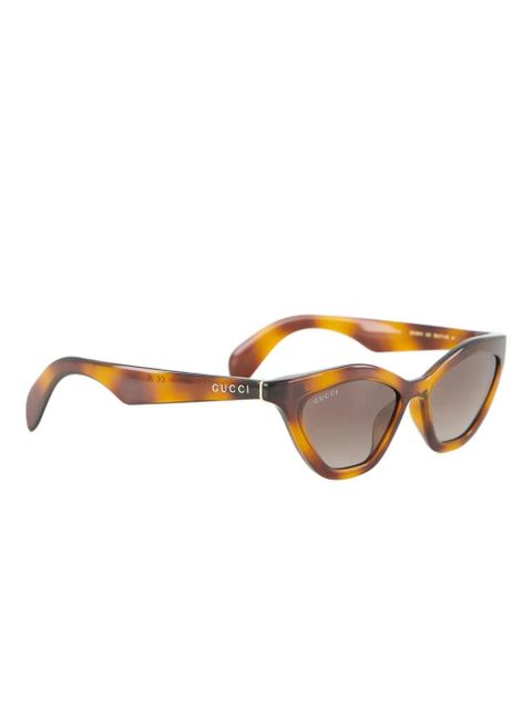 Gucci Eyewear cat-eye sunglasses - Brown