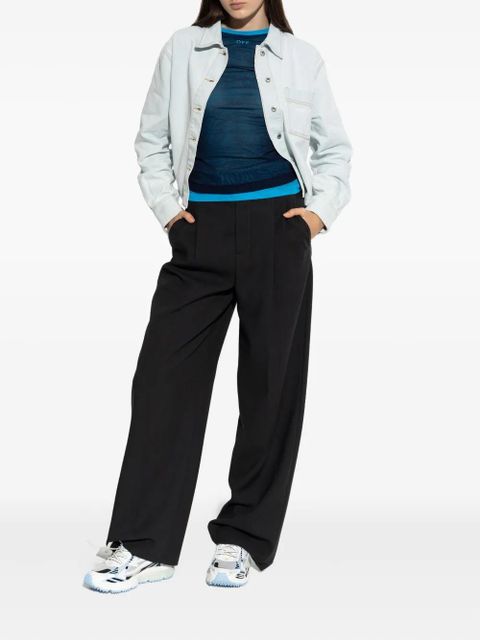 Off-White pocket denim shirt - Blue