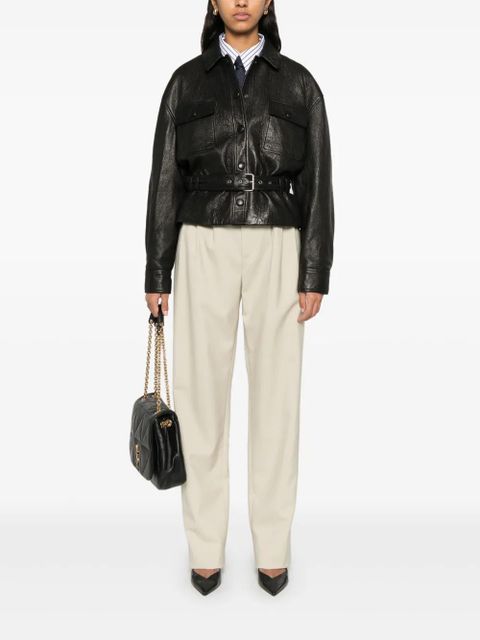 Saint Laurent wool trousers - Neutrals - zdjęcie produktu nr 2