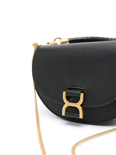 Chloé Marcie leather crossbody bag - Black