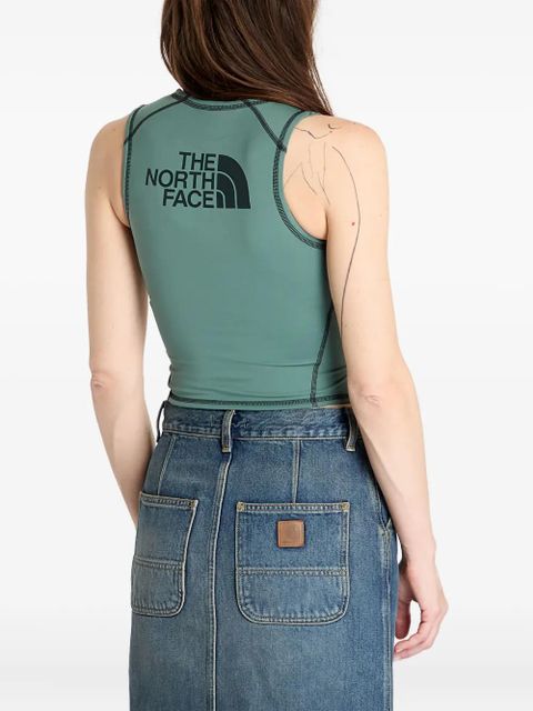 The North Face zip-fastening tank - Green