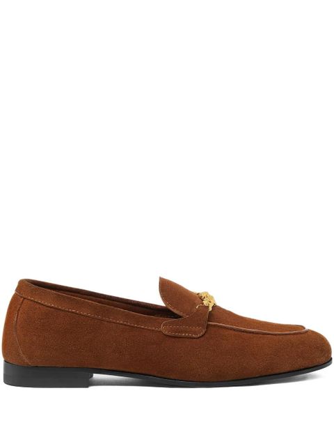 Versace Medusa leather loafers - Brown - zdjęcie produktu nr 1