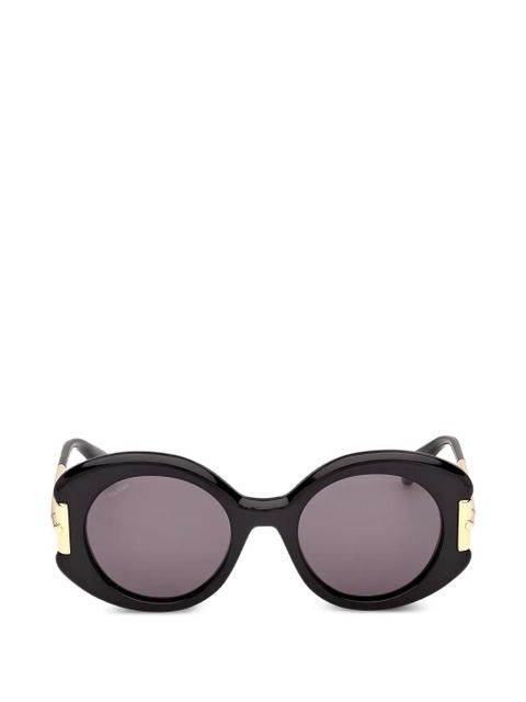 Max Mara Eyewear round-frame sunglasses - Black - zdjęcie produktu nr 1