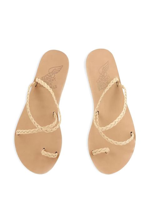 Ancient Greek Sandals Eleftheria braided sandals - Neutrals