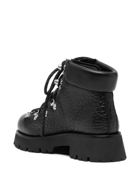 Alexander Wang leather combat boots - Black - zdjęcie produktu nr 2