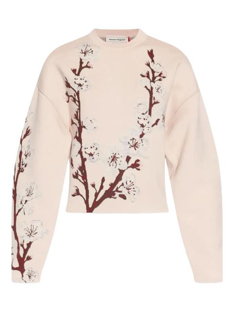 Alexander McQueen Blossom sweater - Pink - zdjęcie produktu nr 1