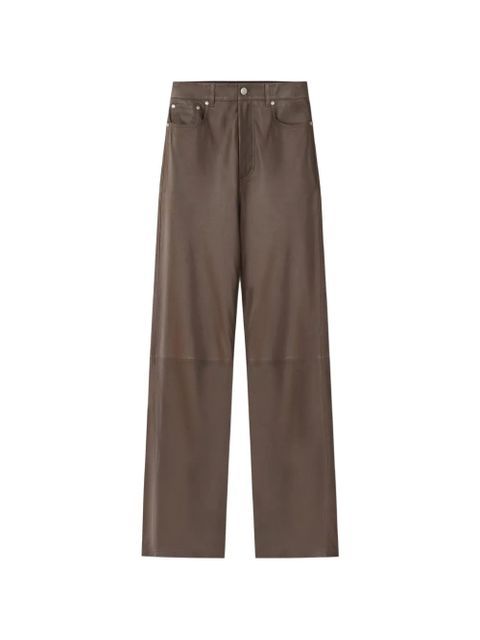 Nanushka high rise five pocket trousers - Brown - zdjęcie produktu nr 2