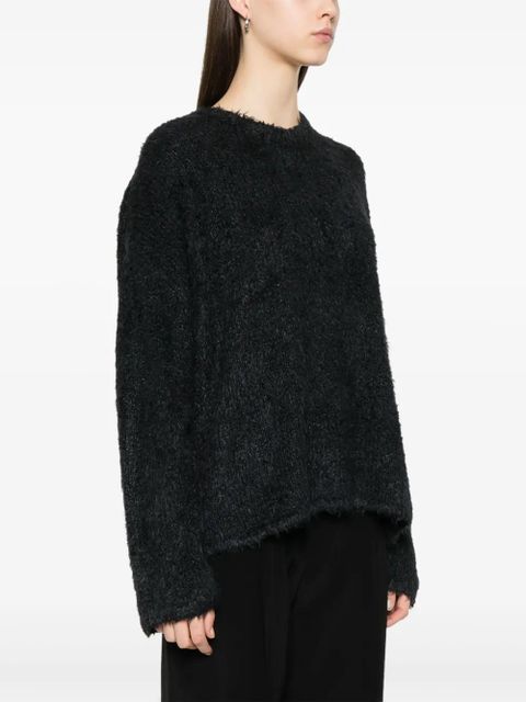 TOTEME silk sweater - Black