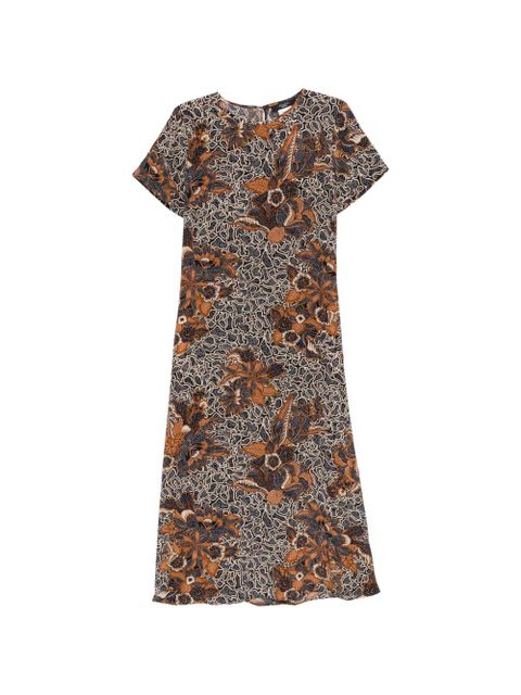 Weekend Max Mara floral dress - Brown - zdjęcie produktu nr 1
