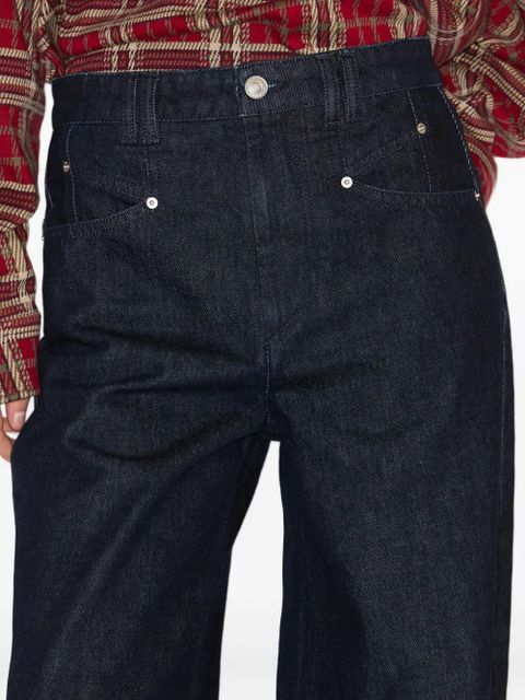 ISABEL MARANT Lemony wide-leg trousers - Blue