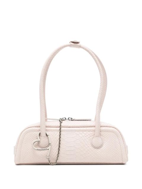 Marge Sherwood snakeskin-embossed shoulder bag - Pink - zdjęcie produktu nr 1