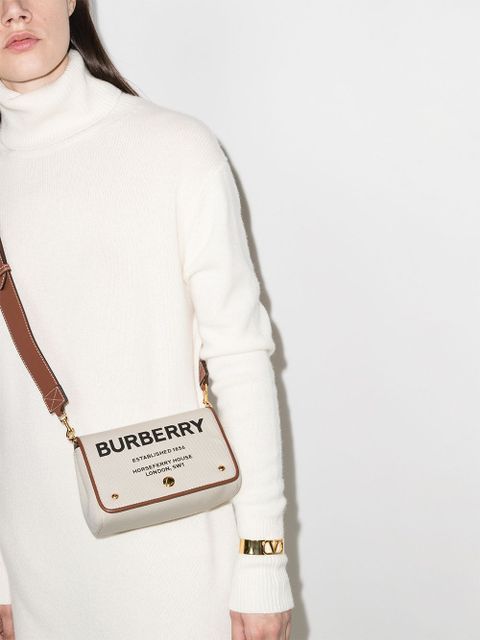 Burberry small Hackberry Horseferry print crossbody bag - Brown - zdjęcie produktu nr 2