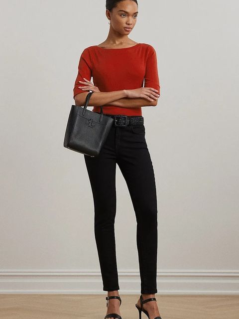 Lauren Ralph Lauren t-shirt damski kolor czerwony 200654963 - zdjęcie produktu nr 2