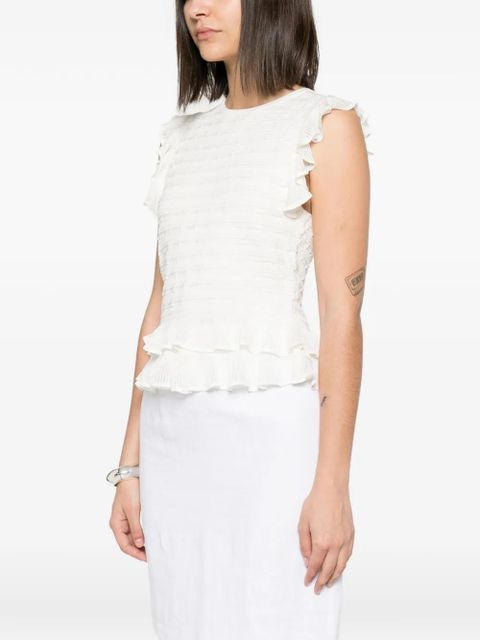 ZIMMERMANN Luna top - White