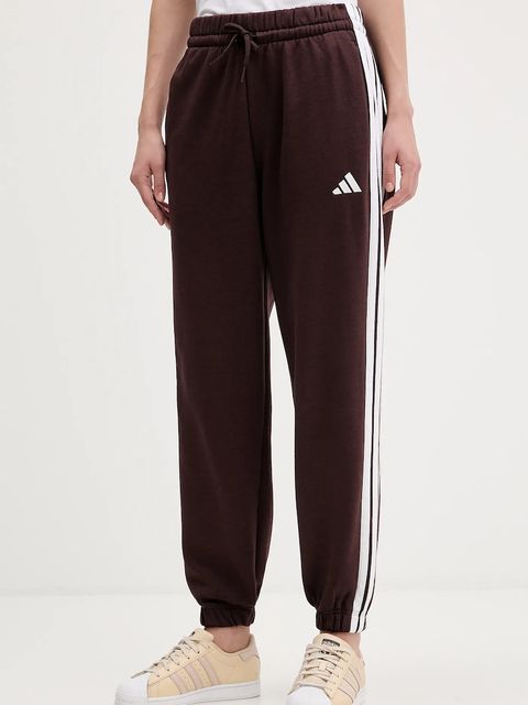 adidas spodnie dresowe Essentials damskie kolor brązowy JY3069 - zdjęcie produktu nr 1