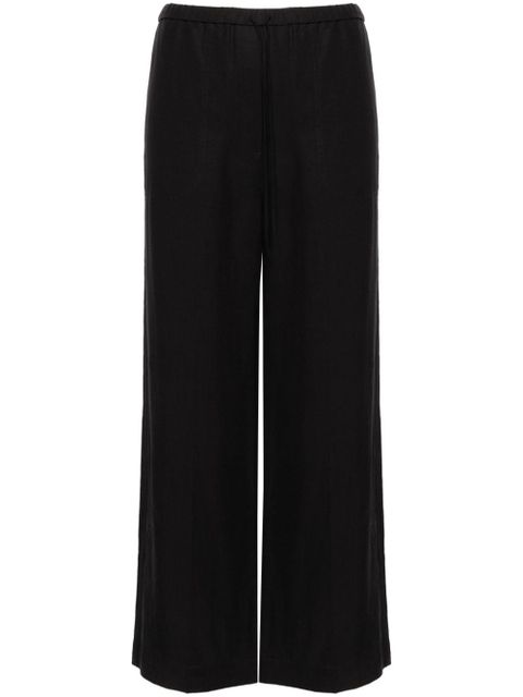 TOTEME Fluid drawstring trousers - Black - zdjęcie produktu nr 1