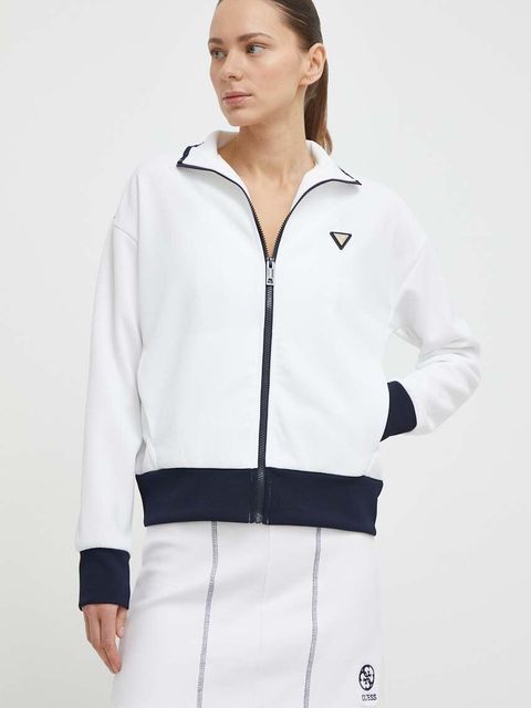 Guess bluza MYLAH damska kolor biały z aplikacją V4GQ02 KBFB2 - zdjęcie produktu nr 1