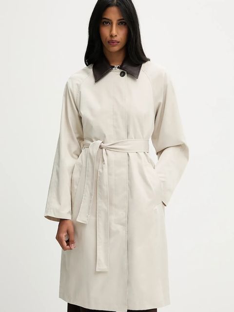 Answear.LAB trencz kolor beżowy - zdjęcie produktu nr 1