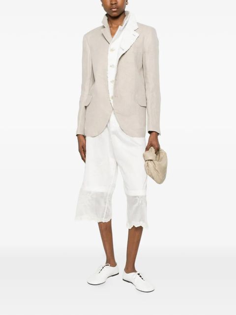 Comme Des Garçons button-up blazer - Neutrals - zdjęcie produktu nr 2