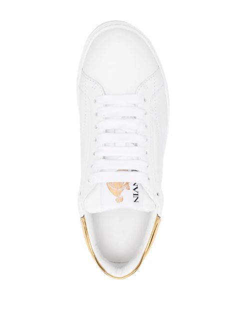 Lanvin DDB0 leather sneakers - White