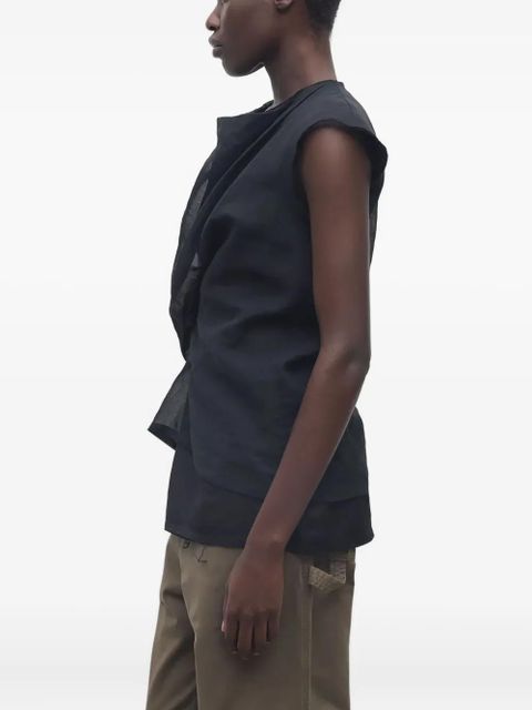 The Row Inawa top - Black