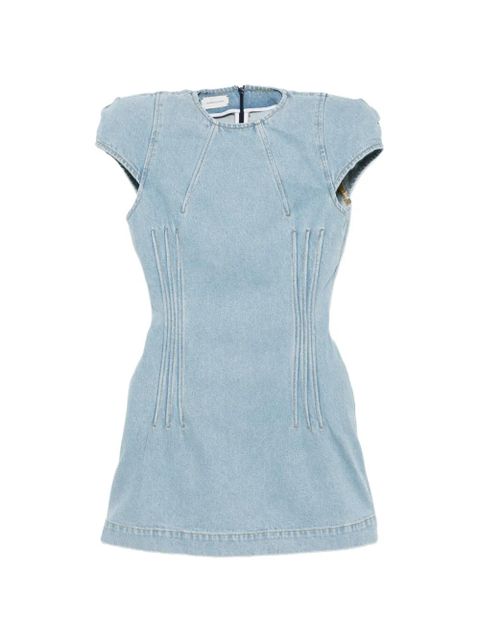 Magda Butrym panelled mini dress - Blue - zdjęcie produktu nr 1