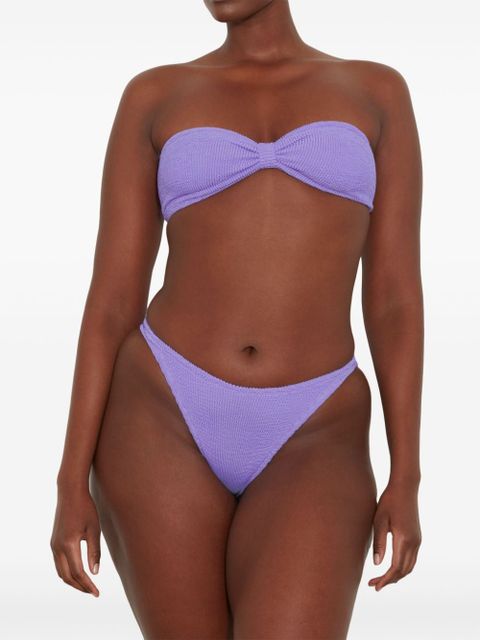 Hunza G Jean bandeau bikini - Purple