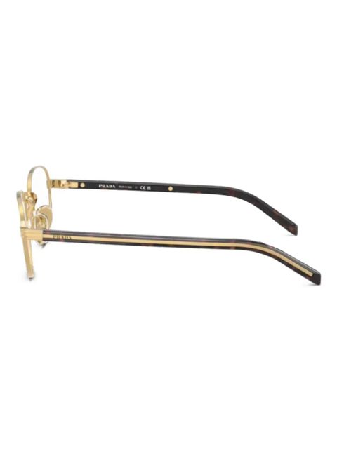 Prada Eyewear metal-framed eyeglasses - Gold - zdjęcie produktu nr 2