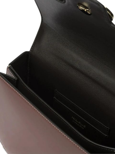 Ferragamo Double Gancini shoulder bag - Brown