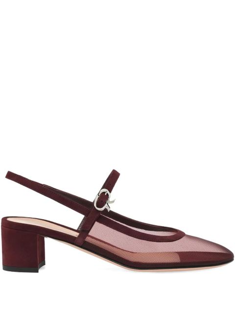 Gianvito Rossi 45mm Francoise pumps - Red - zdjęcie produktu nr 1