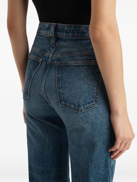KHAITE Danielle stretch jeans - Blue