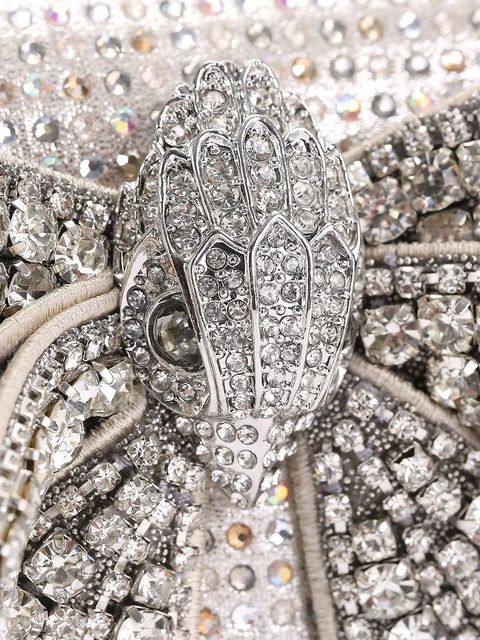 Kurt Geiger London torebka Shoreditch kolor srebrny 508263609