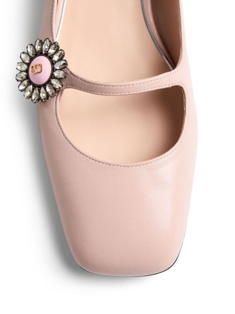 Valentino Garavani 20mm Preshoes Mary-Jane ballet flats - Pink