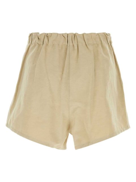 Prada high-waisted shorts - Neutrals - zdjęcie produktu nr 2