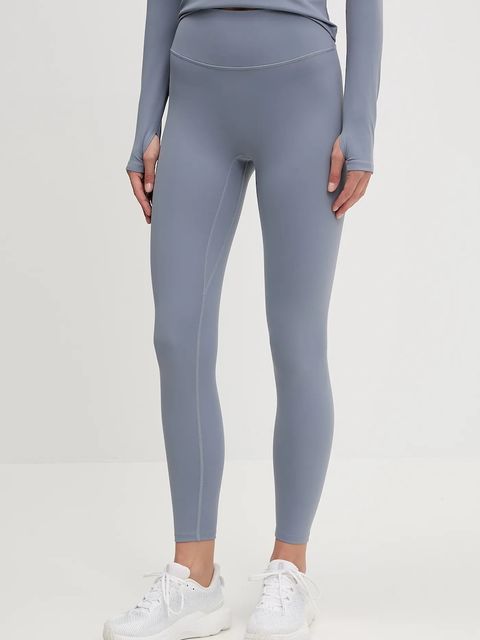 Joy in me legginsy do jogi Oneness Ease kolor zielony gładkie Oneness Ease 7/8 - zdjęcie produktu nr 1