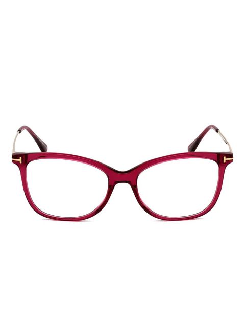 TOM FORD Eyewear square-frame glasses - Pink - zdjęcie produktu nr 1